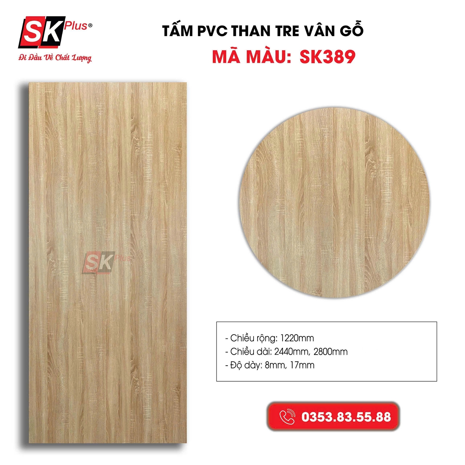 TẤM THAN TRE - SK389 